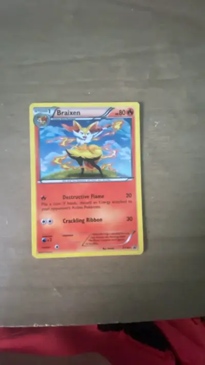 Carta Pokémon Braixen XY161 edición especial - miniatura 3