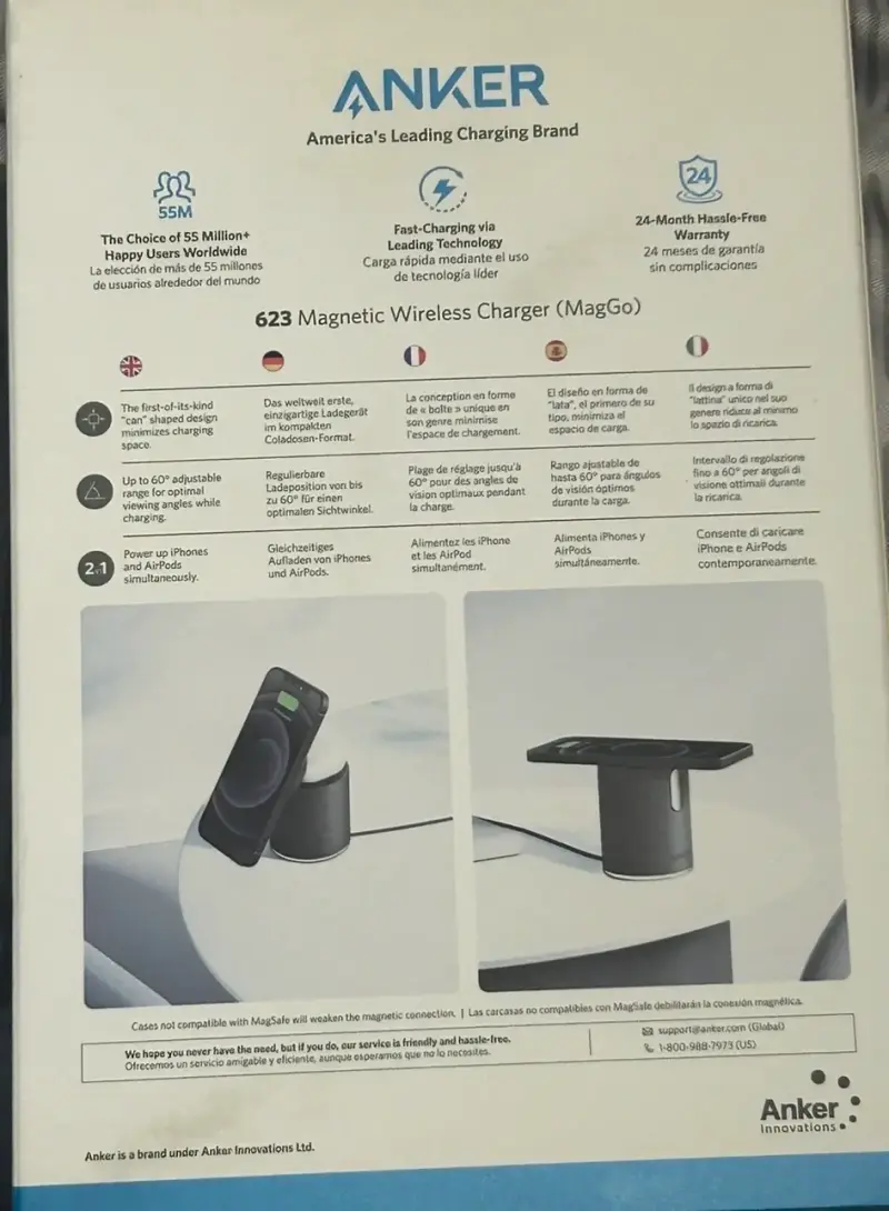 Cargador Inalámbrico Anker - 2