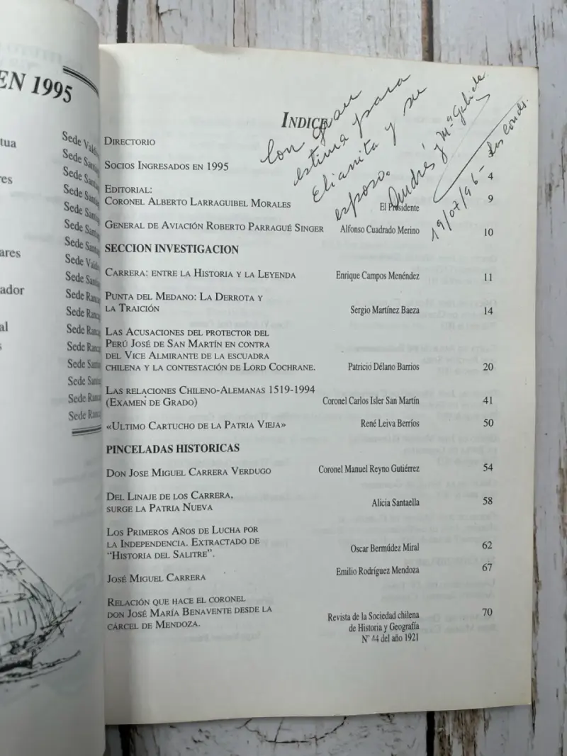 Revista Patria Vieja Dic. 1995 Edición Históri - 4