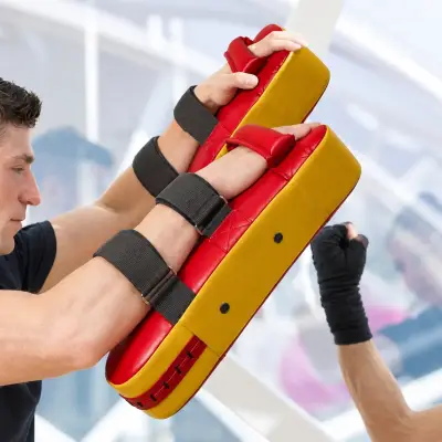Foco Escudo Boxeo 40 cm | Triple Agarre - miniatura 2