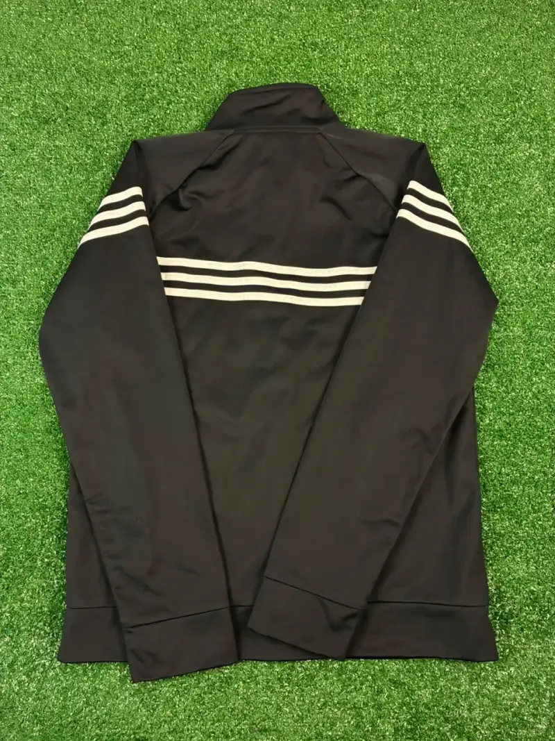 Chaqueta deportiva negra Adidas con cierre - 3
