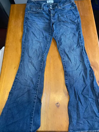 Jeans de mezclilla azul Aeropostale para mujer - miniatura 1