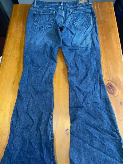 Jeans de mezclilla azul Aeropostale para mujer - miniatura 2
