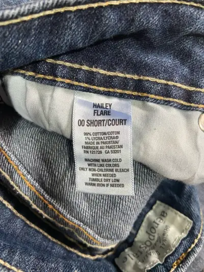 Jeans de mezclilla azul Aeropostale para mujer - miniatura 5