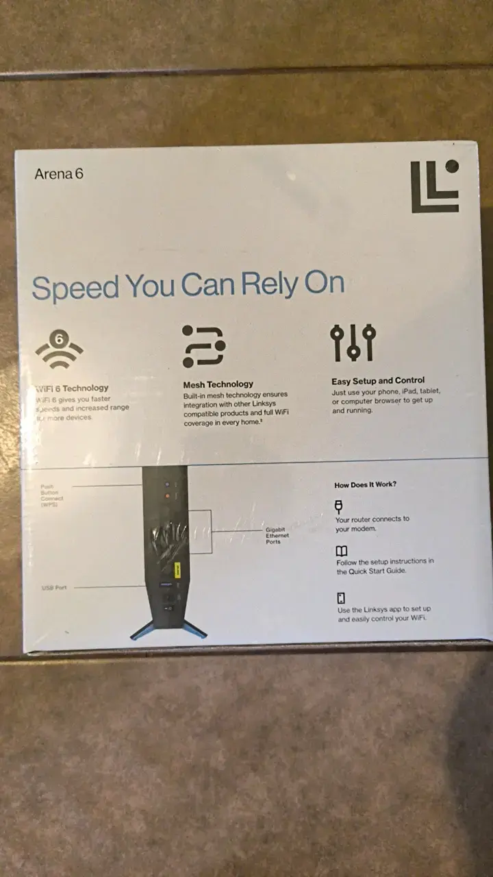 Router Mesh Linksys Arena 6 WiFi 6 - 2