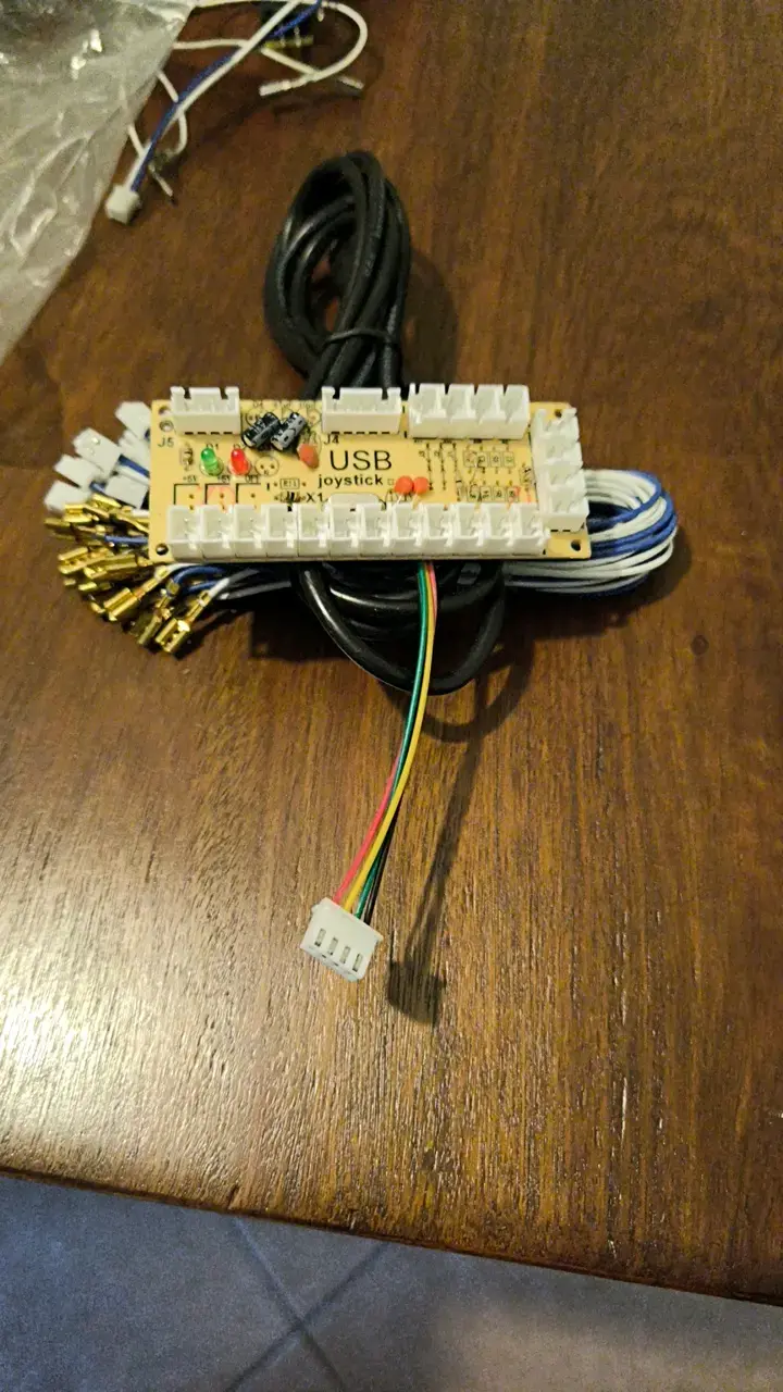 Controlador USB para joystick arcade con cables - 2