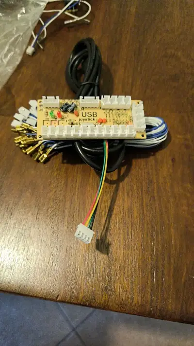 Controlador USB para joystick arcade con cables - miniatura 2