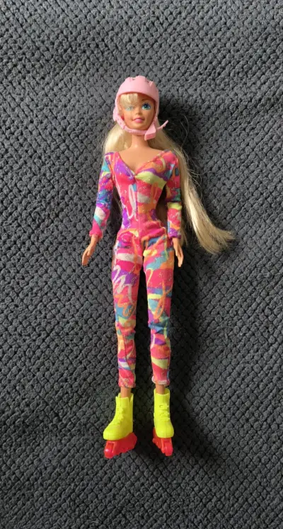Muñeca Barbie Patinadora (Hot Skatin) - miniatura 1