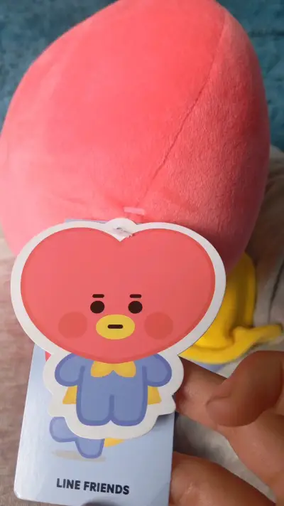Peluche Tata BT21 Baby Line Friends - miniatura 2