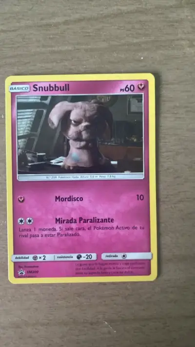 Carta Pokémon Snubbull Básica - miniatura 3