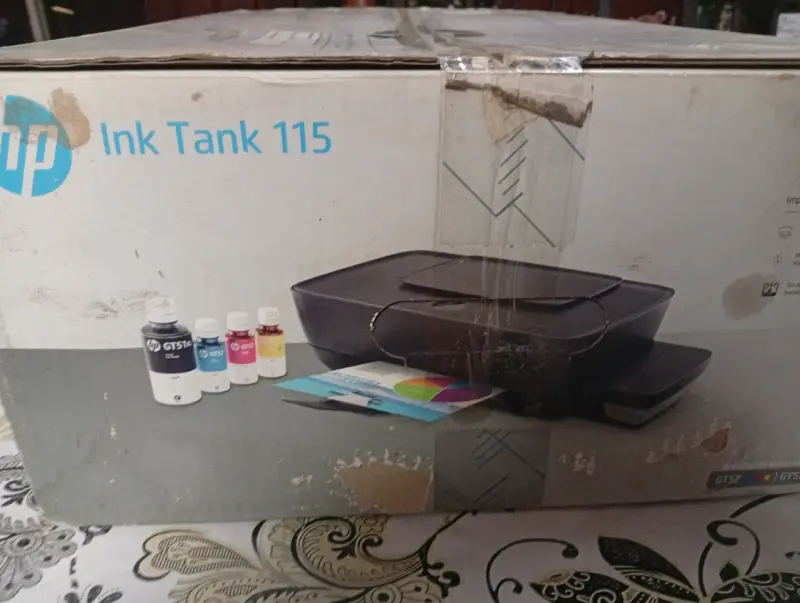 Impresora HP Ink Tank 115 con botellas de tinta - 4