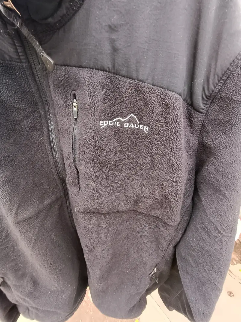Chaqueta polar negra Eddie Bauer Talla XL - 6
