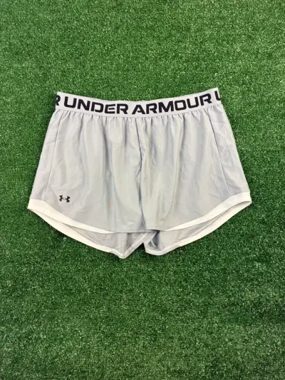 Shorts deportivos grises Under Armour para hombr L - miniatura 1