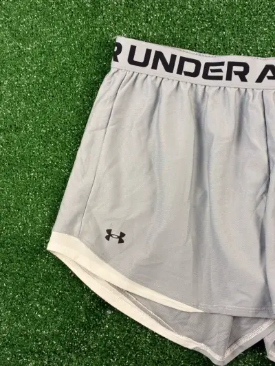 Shorts deportivos grises Under Armour para hombr L - miniatura 5