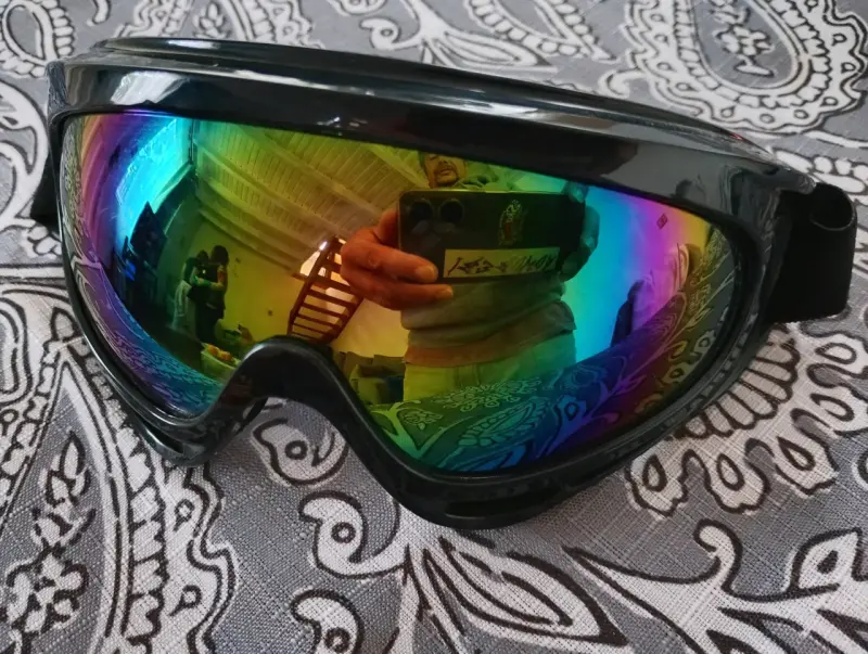 Gafas de esquí con lente reflectante