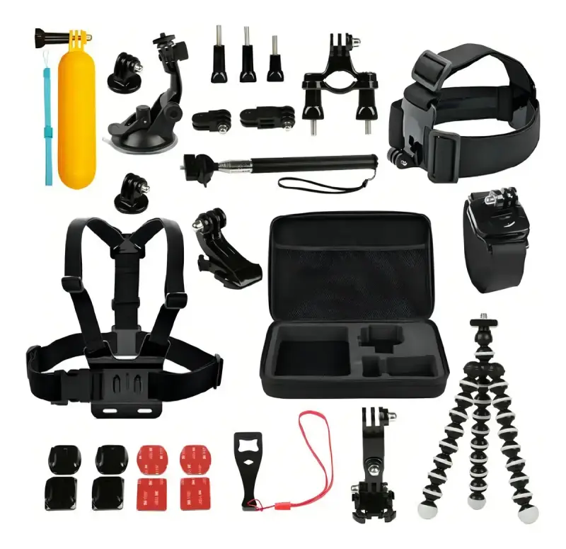 Kit Maleta Gopro Accesorios De Cámara Deportiva - 5