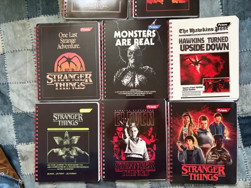 Set de Cuadernos Stranger Things Torre - 3