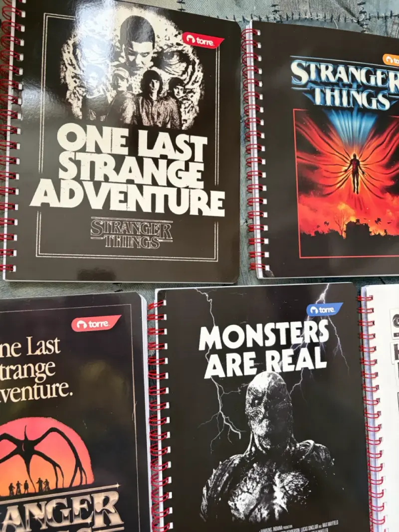 Set de Cuadernos Stranger Things Torre - 4