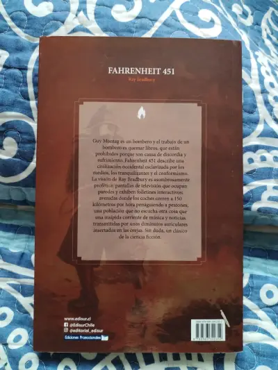 Libro Fahrenheit 451 de Ray Bradbury - miniatura 2