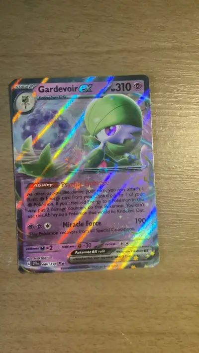 Carta Pokémon Gardevoir EX holográfica - miniatura 3