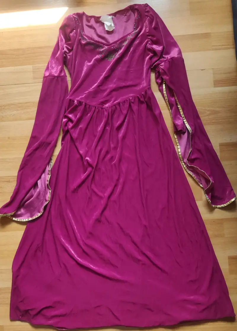 Disfraz de princesa medieval, Julieta, Talla S/XS - 2