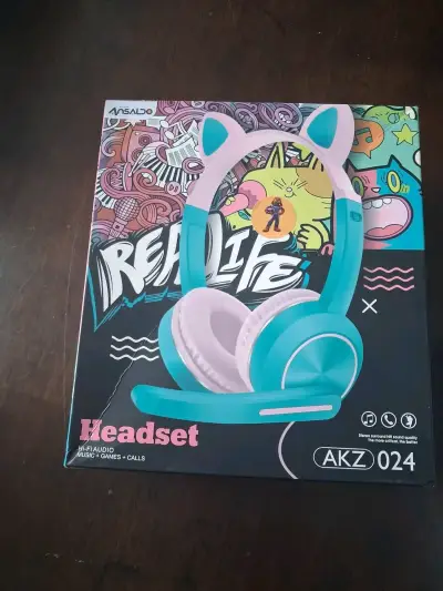 Auriculares con orejas de gato Ansaldo AKZ 024 - miniatura 1