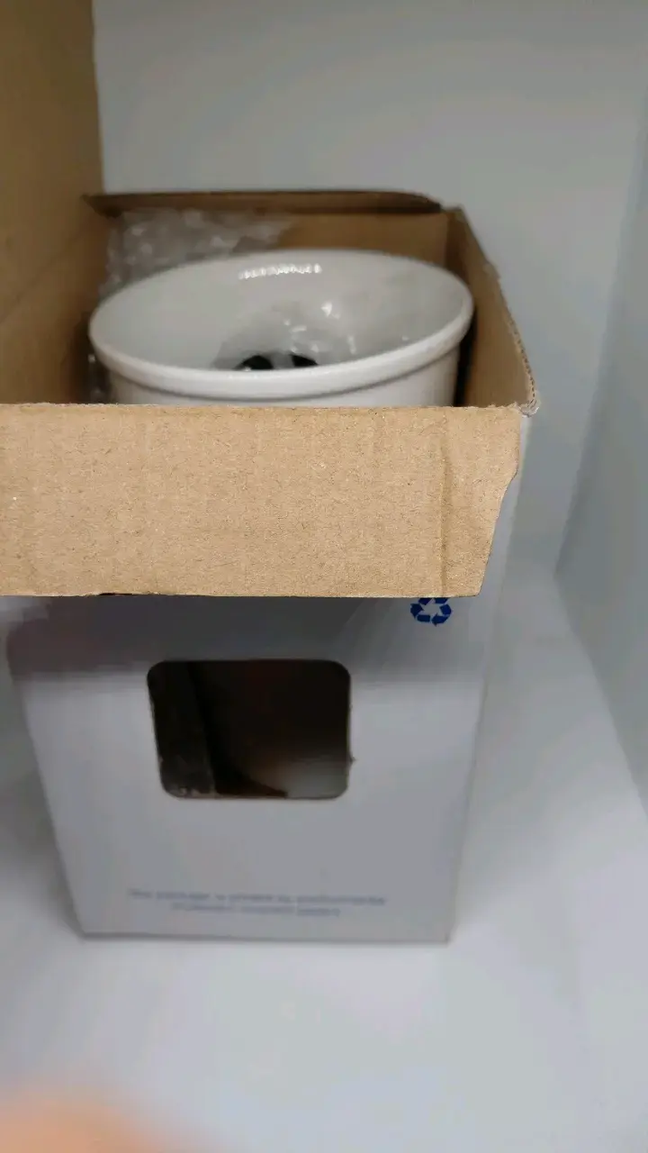 Vaso de cerámica con tapa y bombilla - 3