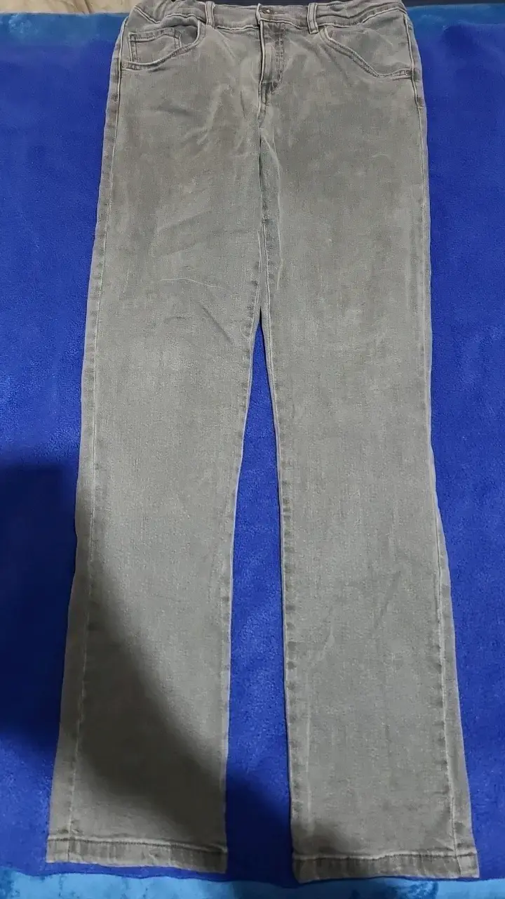 Pantalones de mezclilla grises talla 16 hombre - 1