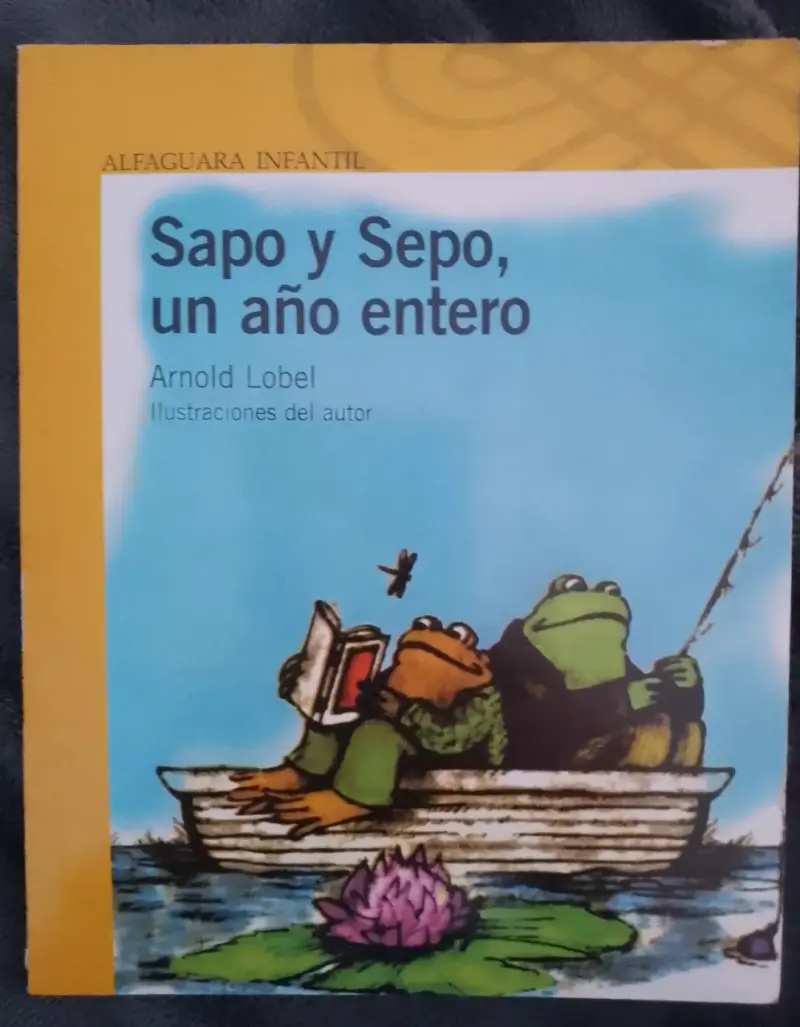 Libro infantil 'Sapo y Sepo, un año entero' de Arnold Lobel