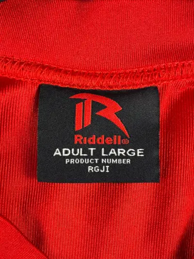Camiseta deportiva roja Riddell South 54 - miniatura 2
