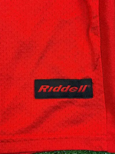 Camiseta deportiva roja Riddell South 54 - miniatura 3