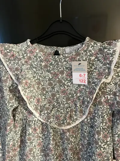 Vestido floral para niña Primark 6-7 años - miniatura 4