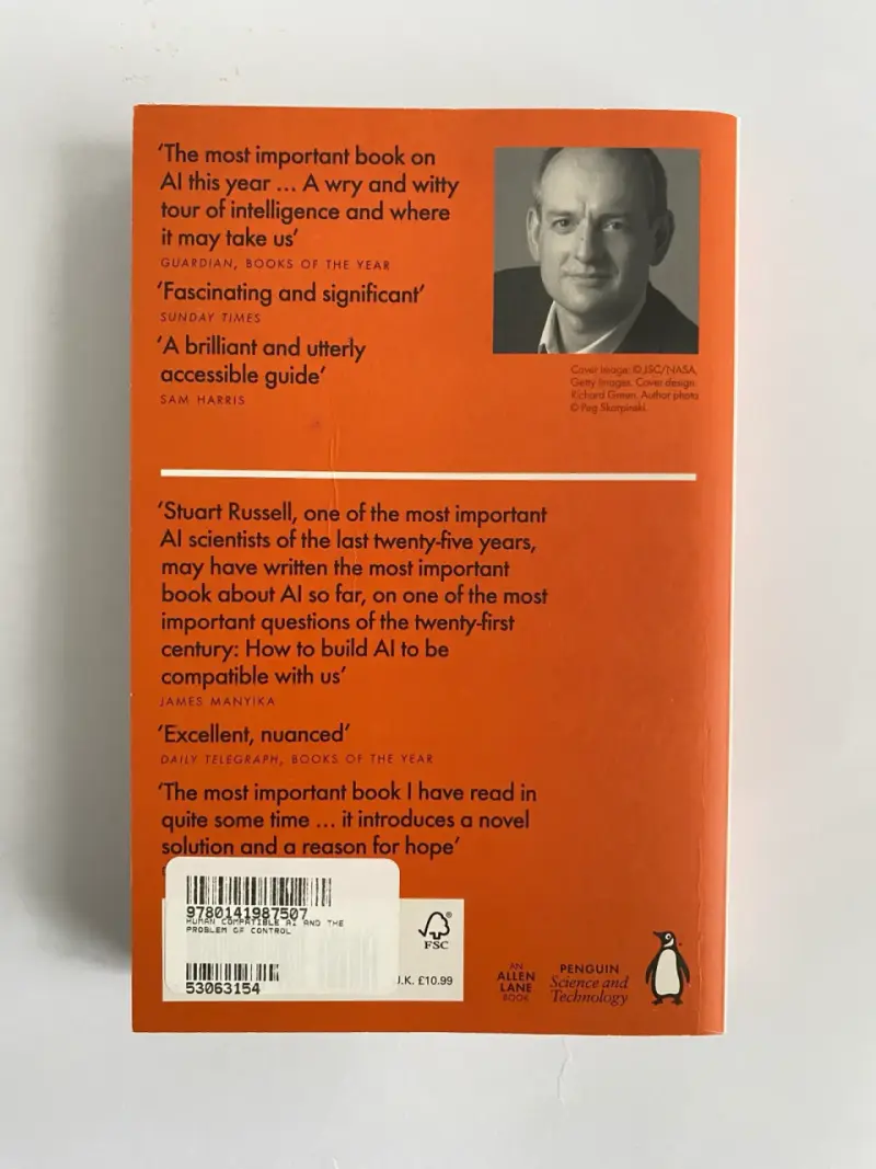 Libro Human Compatible de Stuart Russell - 2