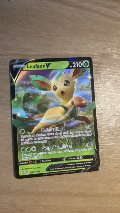 Carta Pokémon Leafeon V edición especial - miniatura 3