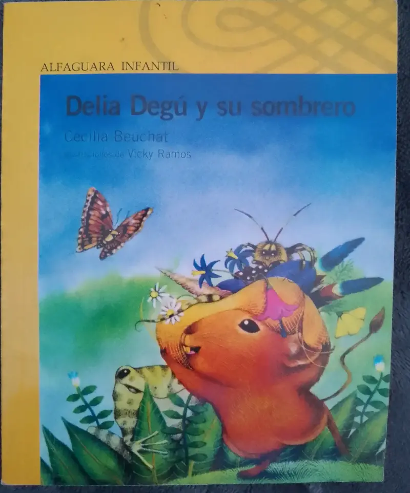 Libro infantil 'Delia Degú y su sombrero' de Cecilia Beuchat