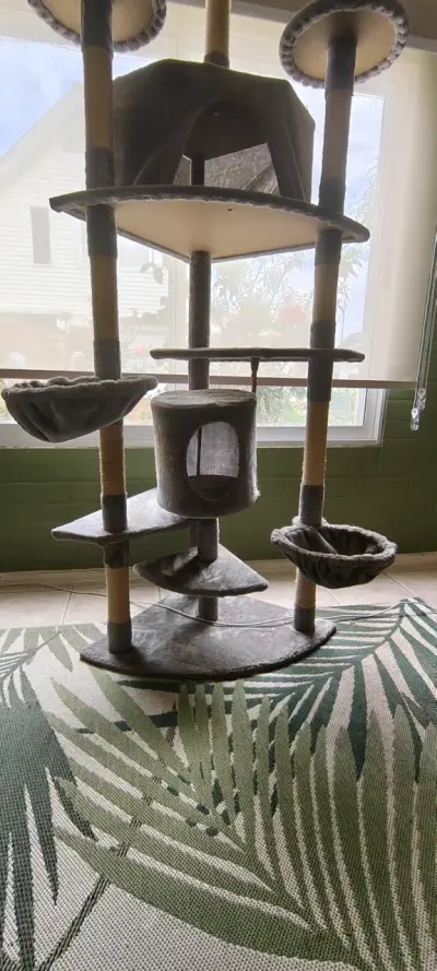 Torre para gatos de 5 niveles desmontable - miniatura 3