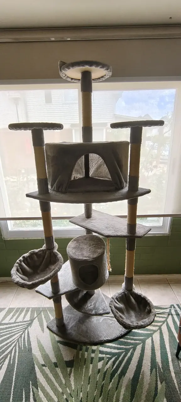Torre para gatos de 5 niveles desmontable - 5