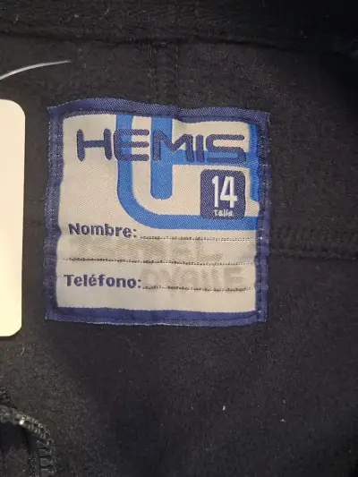 Chaqueta polar escolar azul marino Talla 14 - miniatura 4