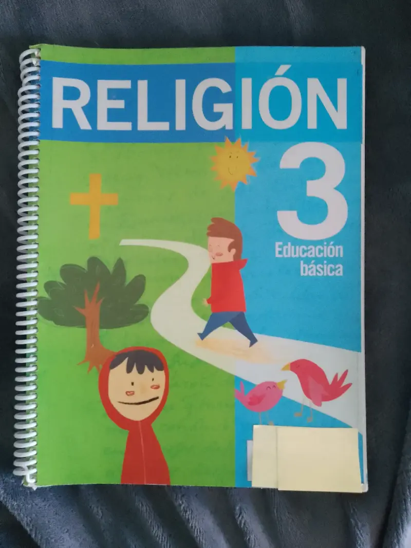 Libro Religión 3 Educación Básica Espiral
