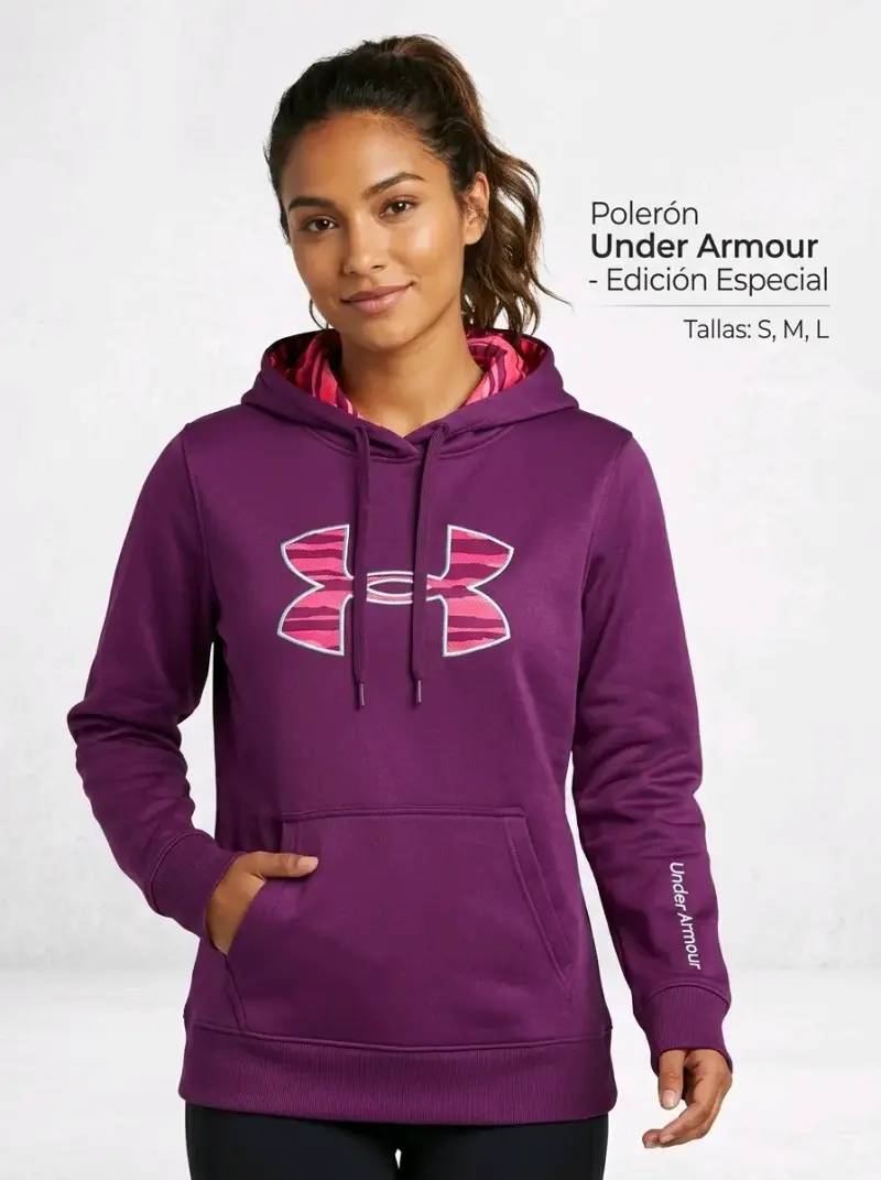 Polerón Under Armour Edición Especial Morado