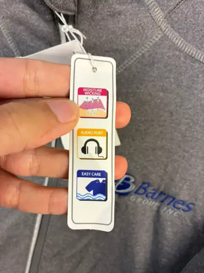 Chaqueta Deportiva Gris Barnes con Cierre - miniatura 3