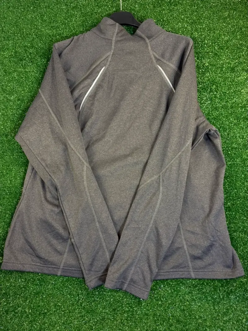 Chaqueta Deportiva Gris Barnes con Cierre - 6
