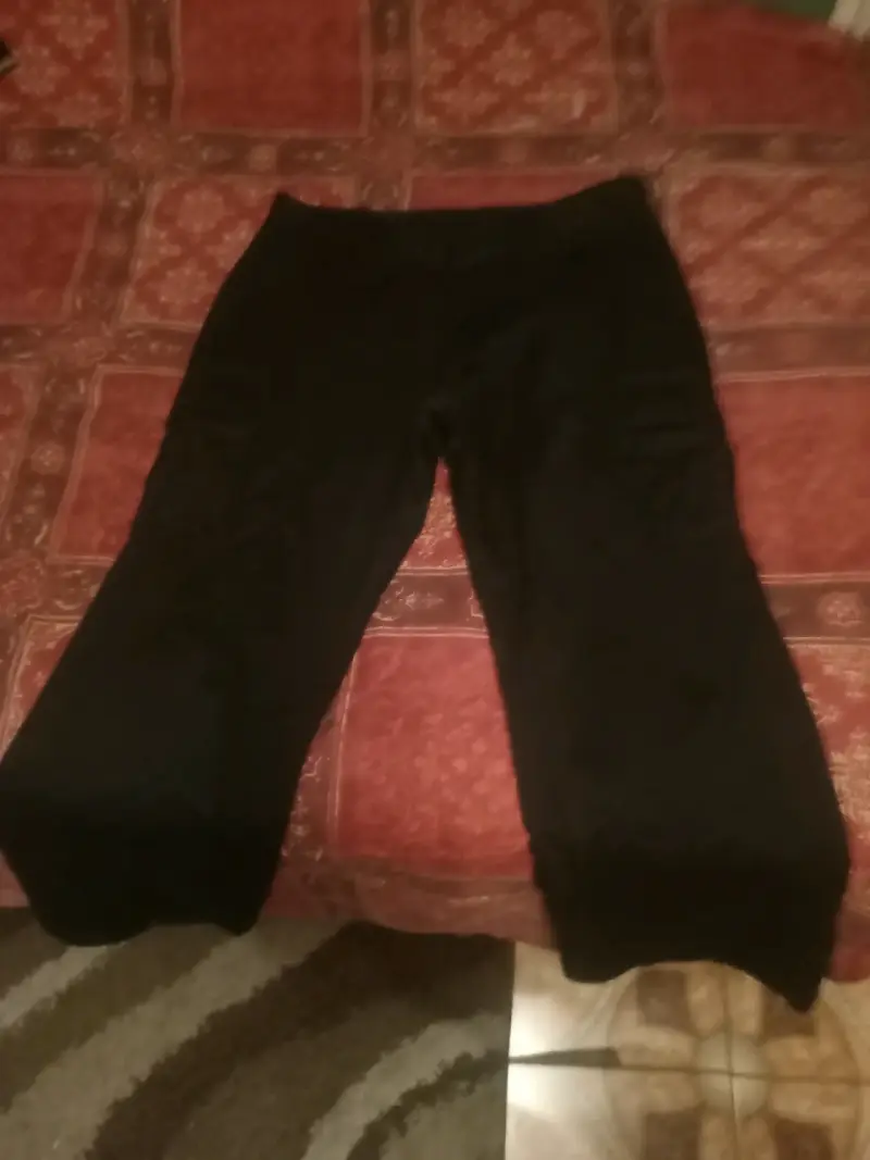 Pantalones negros de vestir para hombre