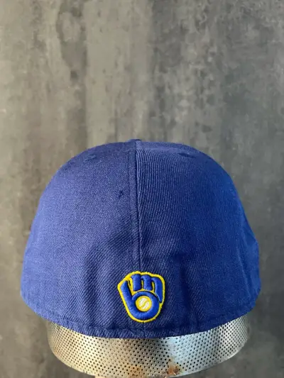 Gorra azul New Era Milwaukee Brewers - miniatura 4