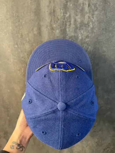 Gorra azul New Era Milwaukee Brewers - miniatura 5
