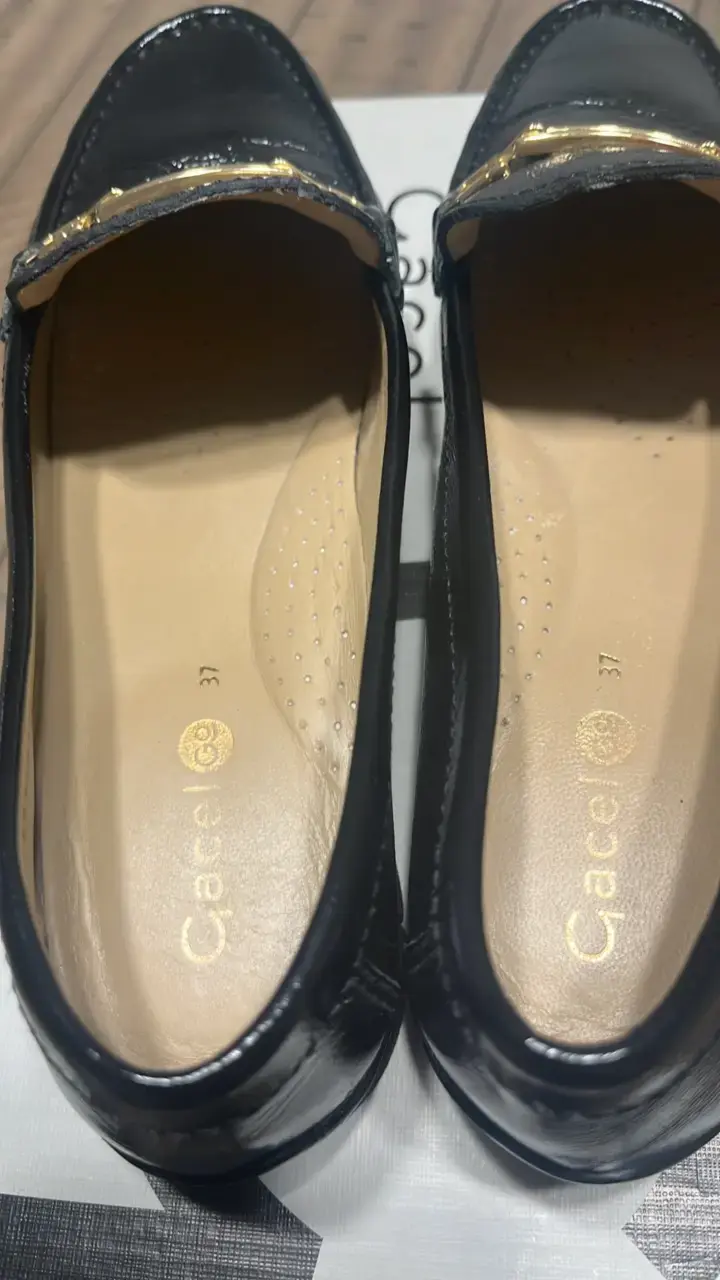 Mocasines de cuero negro Siempre Gacel - 3
