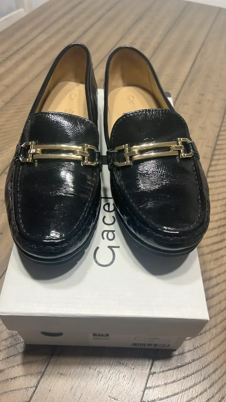 Mocasines de cuero negro Siempre Gacel - 4