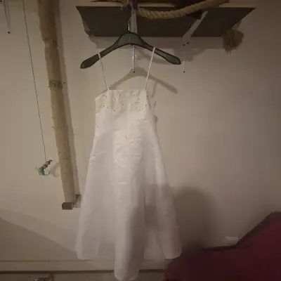 Vestido de Primera Comunión con Bolero Blanco - miniatura 5