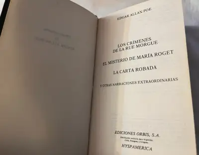 Libro Edgar Allan Poe Ediciones Orbis - miniatura 3