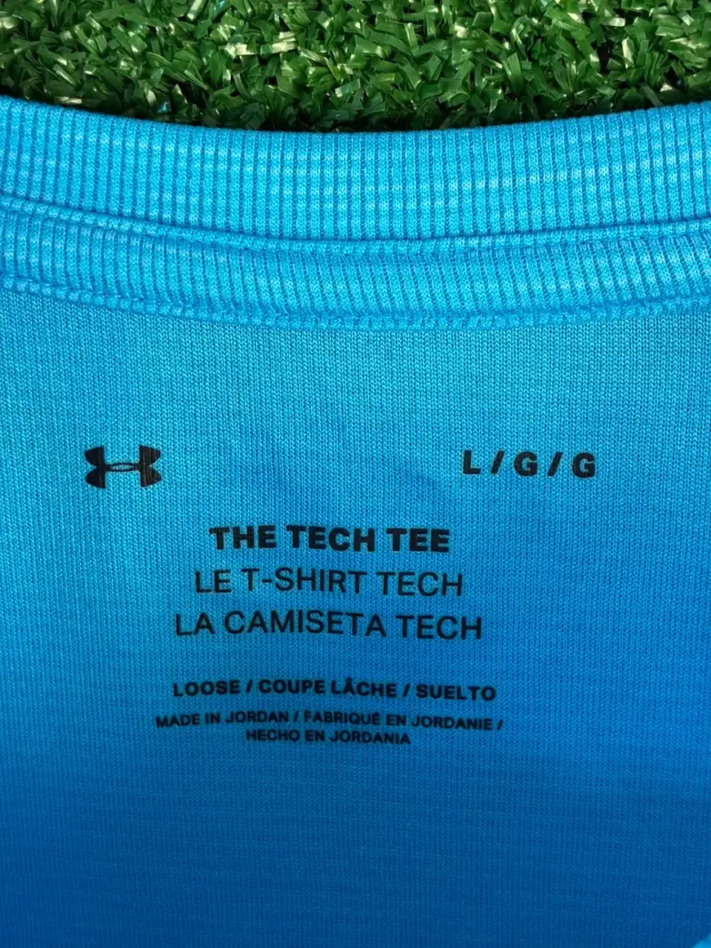 Polera Deportiva Azul Under Armour L - 2